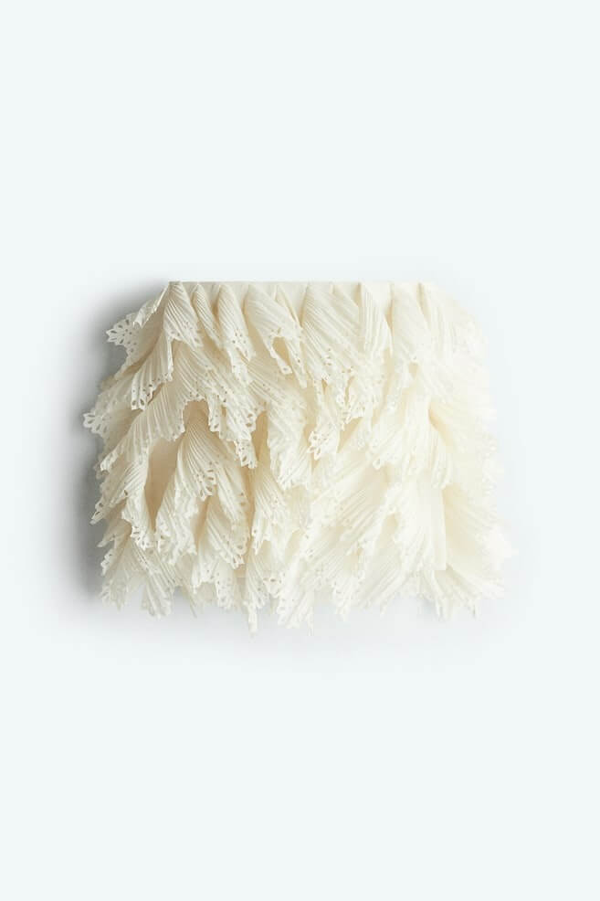 Chân váy chiffon diềm nhún